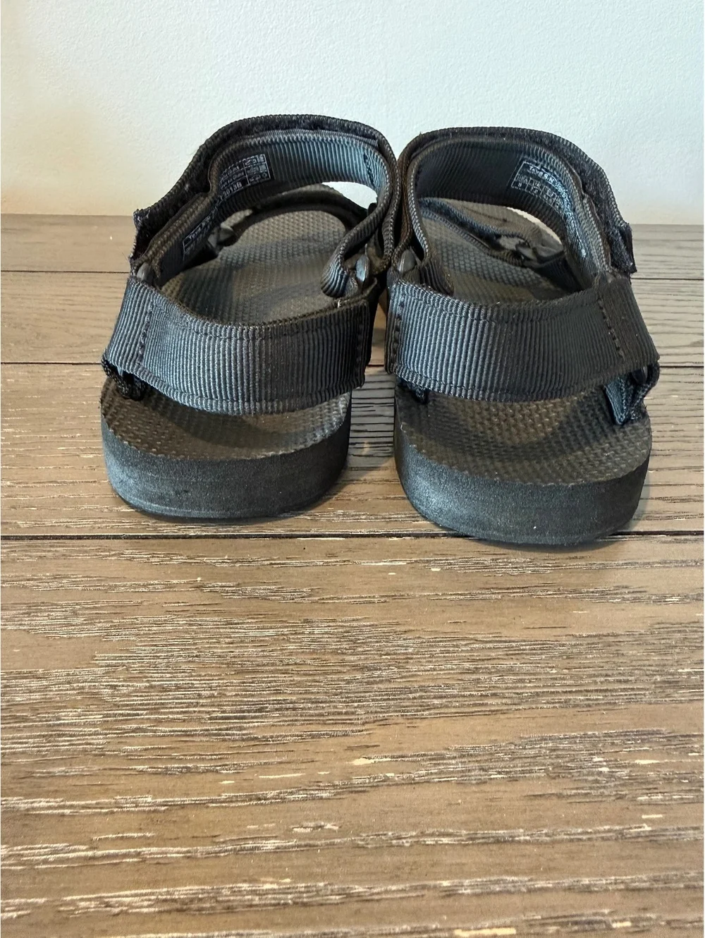 Teva Black Sport Sandals Women’s Size 8